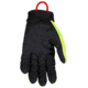 MCR Safety Cut Pro Mechanics Cut and Puncture Resistant Work Gloves, Synthetic Leather Palm and Fingers, Palm Lined with Alycore, Black/Hi-Vis Lime, Medium, ML300AM