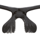 MCR Safety Dominator DM3, Black Frame, Black TPR, Max6 Anti-Fog Lens Coating, Clear, One Size, DM1330PF