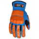 MCR Safety ForceFlex Mechanics Gloves, D3O Back of Hand and Padded Palm, Two-way Spandex Back, MaxGrid Reinforced Palm, Tan, XX - Large, FF2930XXL
