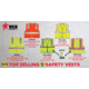 MCR Safety Hi Vis Reflective Safety Vest, ANSI Type R Class 2, Solid with 2in Silver Stripes, Hook and Loop Front Closure, Fluorescent Lime, 2X, VCL2SLX2