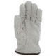 MCR Safety Leather Driver Work Gloves, Insulated Premium Split Cow Leather, Fleece Lined, Straight Thumb, Tan, Medium, 3150M