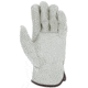 MCR Safety Leather Drivers Work Gloves, CV Grade Unlined Grain Cow Leather, Keystone Thumb, Beige, Large, 3215L