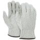 MCR Safety Leather Drivers Work Gloves, CV Grade Unlined Grain Cow Leather, Keystone Thumb, Beige, Large, 3215L