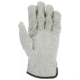 MCR Safety Leather Drivers Work Gloves, Select Grade Unlined Grain Pigskin, Keystone Thumb, Beige, Large, 3401L