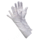 MCR Safety Long White Inspectors Gloves - Mens, Large, 14in, Straight Thumb, 8614C