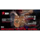 MCR Safety Mechanics Gloves with Taskfit Design, Goatskin Leather Palm and Nylon Spandex Back, Brown, Medium, 962M