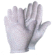 MCR Safety Medium Weight 100% Cotton Lisle Inspectors Gloves, Large, White, Straight Thumb, Ambidextrous, 8620C