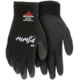 MCR Safety Ninja Ice Insulated Work Gloves, 15 Gauge Nylon with Acrylic Terry Interior, Black, Medium, N9690M