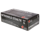 MCR Safety NitriShield Stealth Disposable Nitrile Gloves, Powder Free Industrial Food Service Grade, 9.5in Length, 4 mil Thickness, Black, X - Large, 6061XL