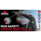 MCR Safety Summit Breeze Flame Resistant Shirt, 5.5oz Inherent Blend, Long Sleeve with Vented Underarms and Back, CAT 2, Gray, S, SBS1001S
