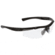 MCR Safety Tier1 T122 Tactical Gear Safety Glasses, Matte Black Frame, Clear MAX6 Superior Anti-Fog Lens, One Size, T12210P