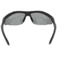 MCR Safety Tier1 T122 Tactical Gear Safety Glasses, Matte Black Frame, Grey MAX6 Superior Anti-Fog Lens, One Size, T12212P