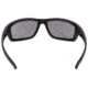 MCR Safety Tier1 T124 Tactical Gear Safety Glasses, Matte Black Frame, Gray MAX6 Superior Anti-Fog Lens, One Size, T12412P