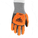 MCR Safety UltraTech Mechanics Gloves, Cut Pro 13 Gauge HyperMax Shell with Sandy Nitrile Foam Palm and Fingertips, Black/Salt and Pepper, Large, UT1952L