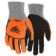 MCR Safety UltraTech Mechanics Gloves, Cut Pro 13 Gauge HyperMax Shell with Sandy Nitrile Foam Palm and Fingertips, Black/Salt and Pepper, Large, UT1952L