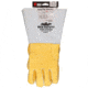 MCR Safety Welding Premium Grain Elkskin Leather Work Gloves, Cotton/Foam Lined Back, Sewn with DuPont Kevlar, Gold and Gray, X - Large, 49751XL