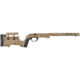 MDT XRS, Rifle Chassis, Ruger American Short Action, Matte Finish, Flat Dark Earth, 105345-FDE