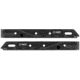 MDT 106385-BLK Baker Wings Black 6061-T6 Aluminum 9 X 1 X