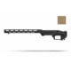 MDT LSS-XL Gen2 Tikka T3 Carbine Chassis, Short Action, Left Hand, Flat Dark Earth, 103784-FDE