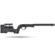 MDT XRS, Rifle Chassis, Ruger American Short Action, Matte Finish, Black, 105345-BLK