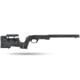 MDT XRS, Rifle Chassis, Ruger American Short Action, Matte Finish, Black, 105345-BLK