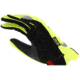 Mechanix Wear High Visible Fastfit Work Gloves - Mens, Yellow, Small, SFF-91-008