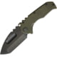 Medford Praetorian Scout Linerlock Folding Knife, 3.75in Black Pvd Coated D2 Tool Steel Tanto Blade, OD Green G10 Handle, Black Padded Nylon Zippered Pouch w/ Logo, MKS30DPT-1010-SPCP-Q4