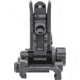Meprolight FABS - Flip Back Up Rifle Sights - Aluminium -Blank Rear-Green Front, Black Body, Black, 405100