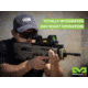 Meprolight MEPRO Mor Pro M&amp;P Red Dot Sight, 2.2 MOA Bullseye Reticle, Red/IR Laser, Black, ML403804