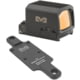 Meprolight MPO PRO-F Reflex Red Dot Sight with RMR Plate for Mossberg 590/930, 1x0.95x0.7in, Green 3 MOA Dot, 33 MOA Circle, Circle and Dot, Black, 901141342
