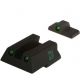 Meprolight Night Sights, Green Front/Orange Rear, HK USP, Compact 11517O, 115173301