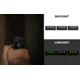 Meprolight Self Illuminated Tru-Dot Fixed Night Sights For Smith &amp; Wesson M&amp;P C.O.R.E, ML11790