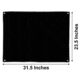 Merica Life Medium Patch Collector Board - Hook &amp; Loop Patch Panel, Black, 23.5 x 31.5, ML-PP-MED-BLK