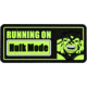 Merica Life Running on Hulk Mode PVC Patch, 4 x 1.75, ROHM-GRN