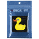 Merica Life Tactical Rubber Duck, Dont Touch My Duck PVC Patch, Gray/Yellow, 2.2 x 2.2, DTMD