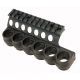 Mesa Tactical SureShell Polymer Carrier and Rail for Ben M2 Tactical, 12-GA, Black, 6-Shell, 4.5 in, 94940