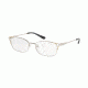 Michael Kors SAN VICENTE MK3020 Progressive Prescription Eyeglasses 1176-51 - Silver/gold-tone Frame