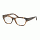 Michael Kors YLLIANA MK4037 Single Vision Prescription Eyeglasses, 51mm, Brown Medley, MK4037-3210-51-SV