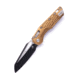 Microtech MSI S/E Standard Aluminum Frag 3.88in Folding Knife, Manual Folder, Tan/Black, 210-1FRTA