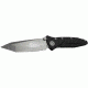 Microtech SOCOM Delta TE Folding Knife, Black Handle, Stonewash Plain MT163-10