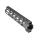 Midwest Industries AR-15 Free Float 1-Piece Handguard, 10.5 inch Combat Rail, Black, Medium, MI-CRM-10.50