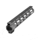 Midwest Industries AR-15 Free Float 1-Piece Handguard, 10.5 inch Combat Rail, Black, Medium, MI-CRM-10.50