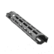Midwest Industries AR-15 Free Float 1-Piece Handguard, 10.5 inch Combat Rail, Black, Medium, MI-CRM-10.50