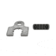 Midwest Industries AR-15 Free Float 1-Piece Handguard, 10.5 inch Combat Rail, Black, Medium, MI-CRM-10.50