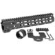 Midwest Industries AR-15 Free Float 1-Piece Handguard, 10.5 inch Combat Rail, Black, Medium, MI-CRM-10.50