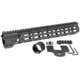 Midwest Industries AR-15 Free Float 1-Piece Handguard, 12.65 inch Combat Rail, Black, Medium MI-CRM-12.625