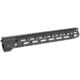 Midwest Industries AR-15 Free Float 1-Piece Handguard, 14 inch Combat Rail, Black, Medium, MI-CRM-14.0