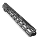 Midwest Industries AR-15 Free Float 1-Piece Handguard, 14 inch Combat Rail, Black, Medium, MI-CRM-14.0