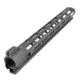 Midwest Industries AR-15 Free Float 1-Piece Handguard, 14 inch Combat Rail, Black, Medium, MI-CRM-14.0