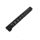 Midwest Industries AR-15 Free Float 1-Piece Handguard, 15 inch Combat Rail, Black, Medium, MI-CRM-15.0